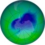 Antarctic Ozone 1993-11-22